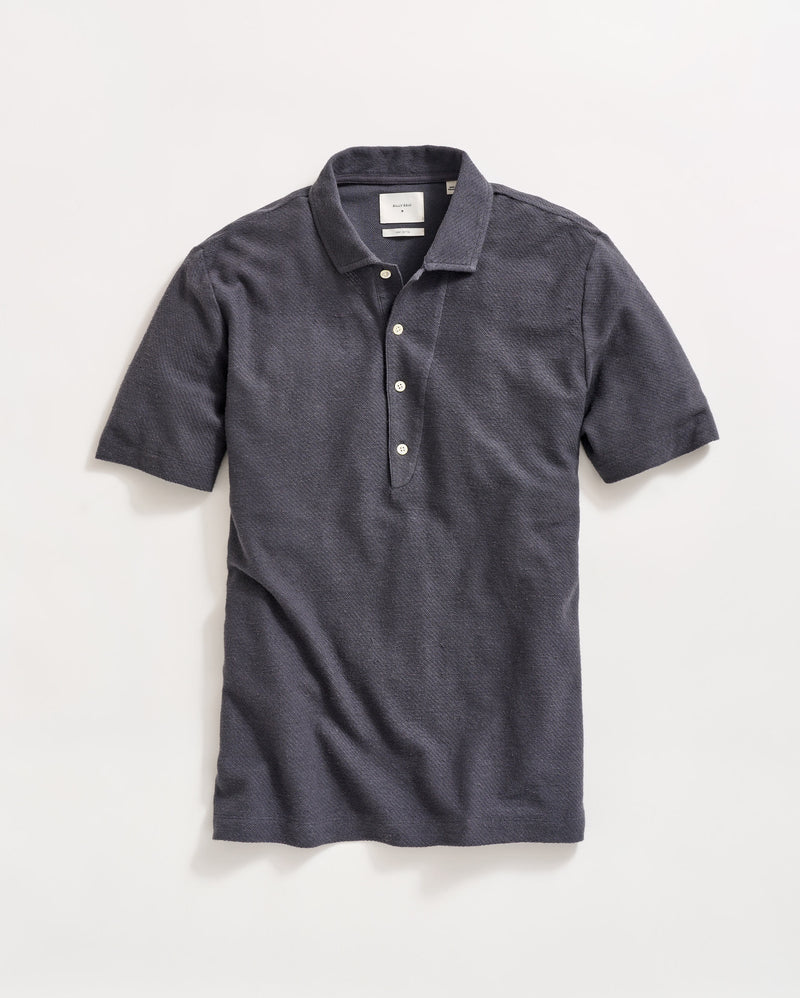 Hemp Cotton Twill Polo - Oak Hall