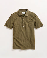 Hemp Cotton Twill Polo - Oak Hall