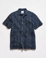 Short Sleeve Geo Stitch Embroidered Treme Shirt - Oak Hall