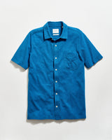 Short-Sleeve Textured Treme Knit Shirt - Oak Hall
