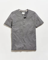 Short-Sleeve Birdseye Henley - Oak Hall