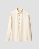 Solid Corduroy Shirt - Off White