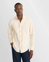 Solid Corduroy Shirt - Off White