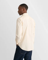 Solid Corduroy Shirt - Off White