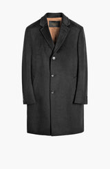 St. Pierre Cashmere Topcoat - Charcoal