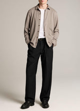 Herringbone Long Sleeve Button Down