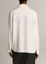 Dbl Collar L/S Shirt W/ Hidden Plkt