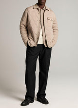 Quilted Shirt Jacket