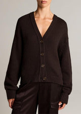 Boxy V-Nk Cardi