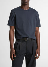 Peached Face Jersey Short Sleeve Crew - Oak Hall