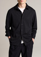 Herringbone Long Sleeve Button Down