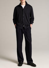Herringbone Long Sleeve Button Down