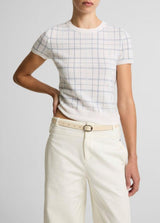 Plaid S/S Crew - Oak Hall