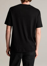 Peached Face Jersey Short Sleeve Crew