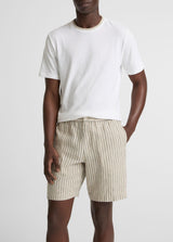 Loose Knit Double Collar Short Sleeve Crew - Oak Hall