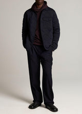 Quilted Shirt Jacket