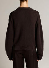 Boxy V-Nk Cardi
