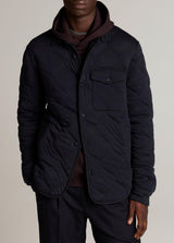 Quilted Shirt Jacket