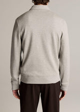 Dbl Pique Zip Polo
