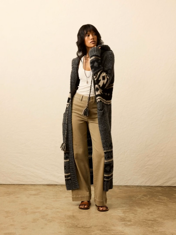 Spj Chahtah Hooded Duster - Oak Hall