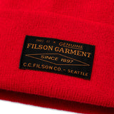 Filson Ballard Watch Cap - Red