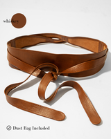 ADA Wrap Leather Belt - Whiskey
