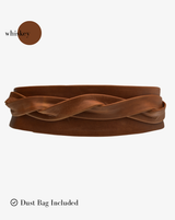 ADA Wrap Leather Belt - Whiskey