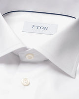 Eton Slim Fit Signature Twill Dress Shirt - White