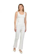 Elliott Lauren Ponte Pull-On Wide Leg Pant Winter White full