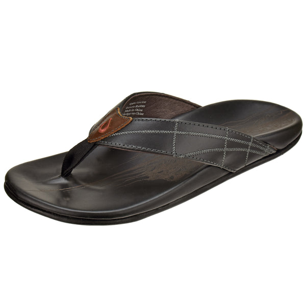 Hokulea Kia Leather Sandal - Oak Hall