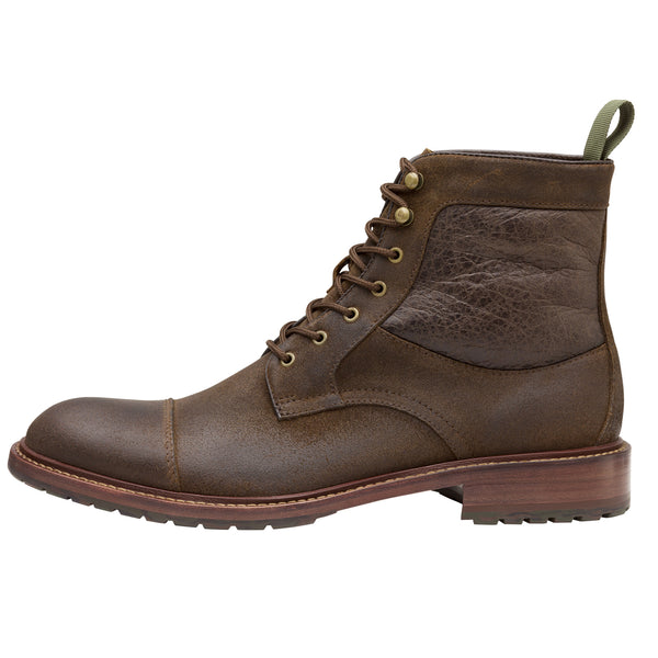 Knox Cap Toe Shearling Boot - Oak Hall