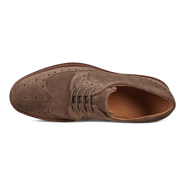 Vitrus Suede Wingtip - Oak Hall