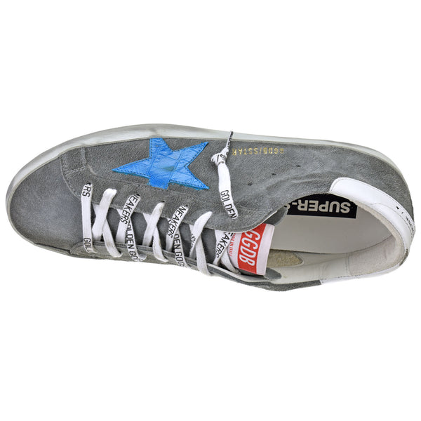 Men's Superstar Grey Suede Sneaker - Oak Hall, Inc.