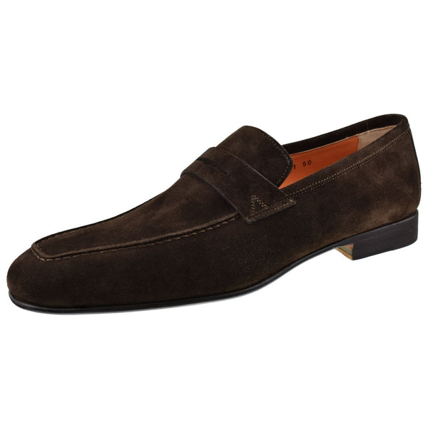Men's Imam Suede Penny Loafer - Oak Hall, Inc.