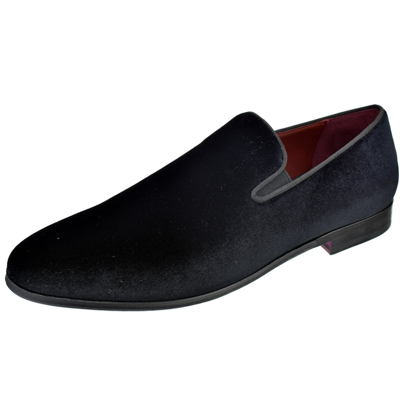 Men's Velvet Plain Toe Tuxedo Shoe - Oak Hall, Inc.