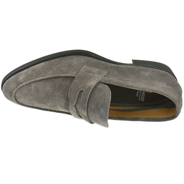 Men's Suede Penny Loafer - Oak Hall, Inc.