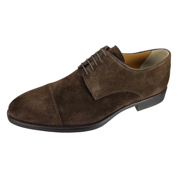 Cashmere Suede Cap Toe Lace Up - Oak Hall