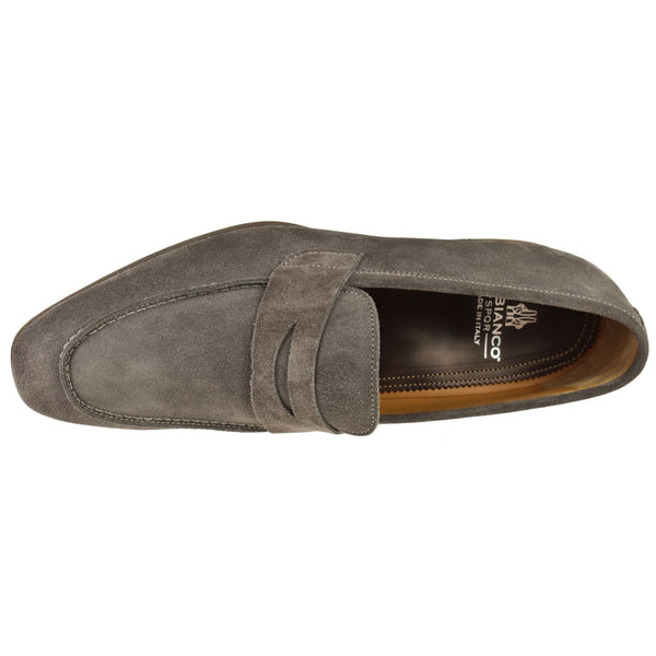 Suede Penny Loafer - Oak Hall, Inc.