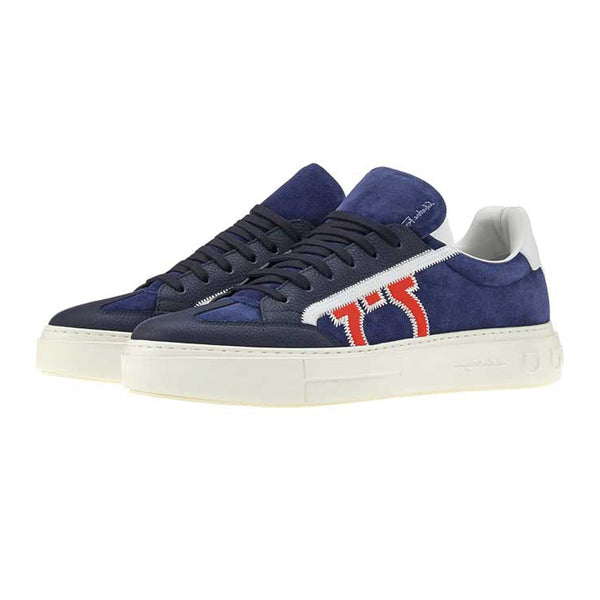 Borg 5 Gancini Logo Sneaker - Oak Hall