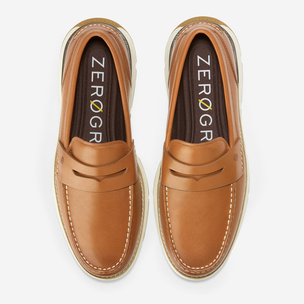 4.Zerogrand Penny Loafer - Oak Hall