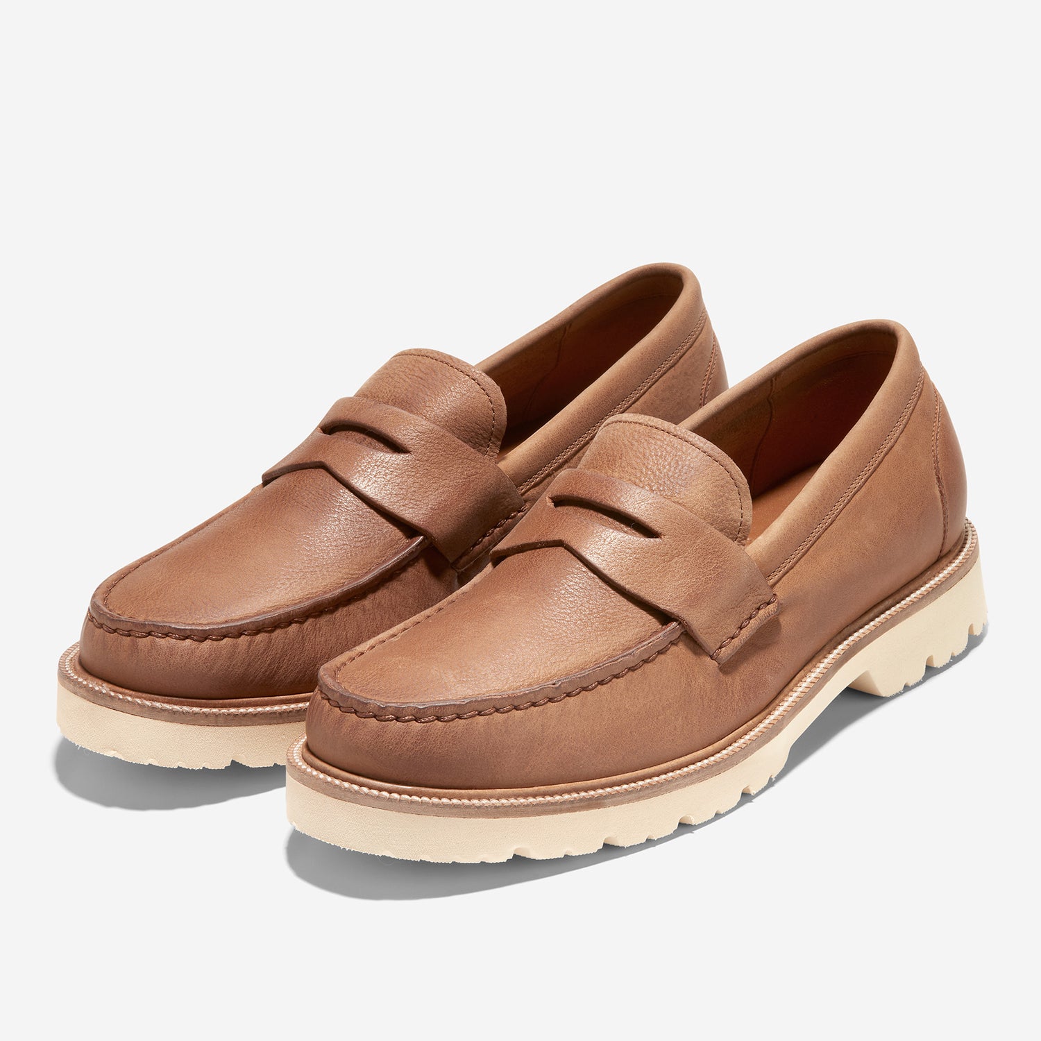 【I AM MARI】Tom Bean Classic Penny Loafers Women's Camden Hills Penny Loafers, Leather