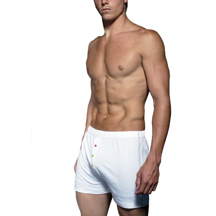 Men's White Underwear, Boxers & Socks